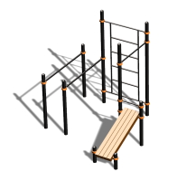 Спортивный комплекс воркаут ВС-98 в Луганске