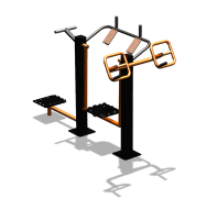 Уличный тренажер "Штурвал Пресс Супертвистер" УТ301 в Луганске