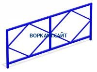 Ограждение площадки МАФ 5001 в Луганске