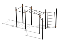 Спортивный комплекс воркаут ВС-117 в Луганске