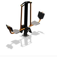 Уличный тренажер  "Жим ногами двойной"  УТ203 в Луганске