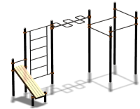 Спортивный комплекс воркаут ВС-74 в Луганске