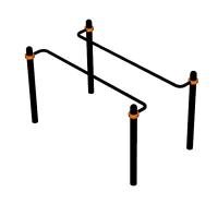 Спортивный комплекс воркаут ВС-180 в Луганске