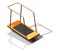 Уличный тренажер "Беговая дорожка" УТ 125 в Луганске