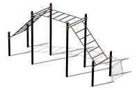 Спортивный комплекс воркаут ВС-192 в Луганске