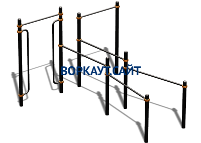 Спортивный комплекс воркаут ВС-197 в Луганске