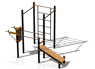 Спортивный комплекс воркаут ВС-82 в Луганске