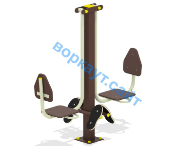 Уличный тренажер "Жим ногами горизонтальный " УТ 003 в Луганске