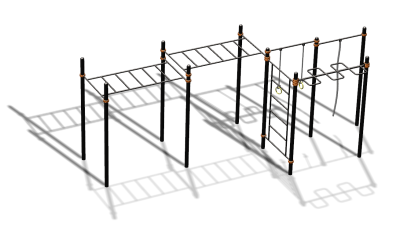 Спортивный комплекс воркаут ВС-99 в Луганске Спортивный комплекс воркаут ВС-99 в Луганске