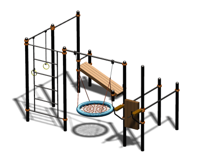 Спортивный комплекс воркаут ВС-97 в Луганске