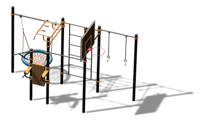 Спортивный комплекс воркаут ВС-104 в Луганске