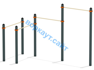 Турник двойной с брусьями ВС-17 в Луганске