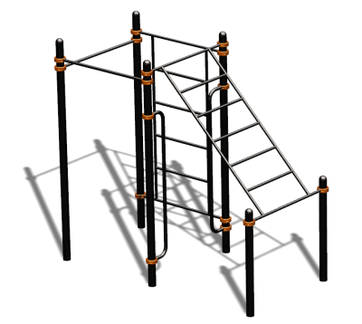 Спортивный комплекс воркаут ВС-193 в Луганске