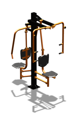 Уличный тренажер "Жим от груди Баттерфляй" УТ311 в Луганске