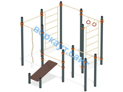 Спортивный комплекс воркаут ВС-47 в Луганске