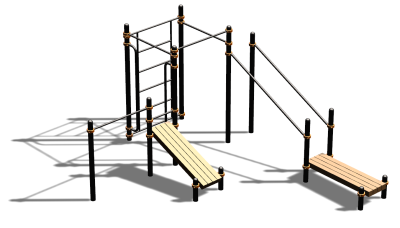 Спортивный комплекс воркаут ВС-198 в Луганске