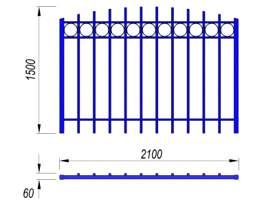 Ограждение спортивной площадки МАФ 5005 в Луганске