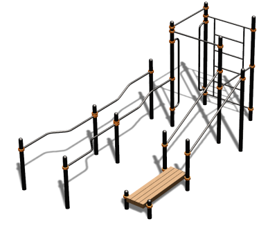 Спортивный комплекс воркаут ВС-194 в Луганске
