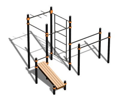 Спортивный комплекс воркаут ВС-91 в Луганске
