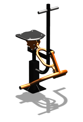 Уличный тренажер "Ковбой" УТ 107 в Луганске