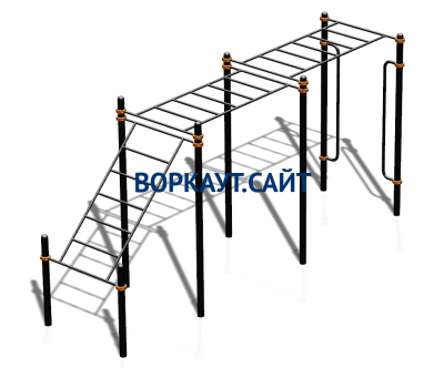 Спортивный комплекс воркаут ВС-190 в Луганске
