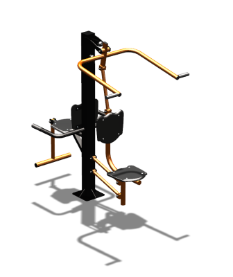 Уличный тренажер "Верхняя тяга Флекс" УТ325 в Луганске
