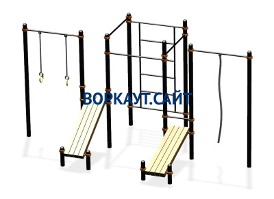 Спортивный комплекс воркаут ВС-44 в Луганске