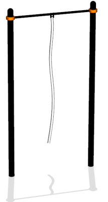 Турник с гимнастическим канатом ВС-34 в Луганске