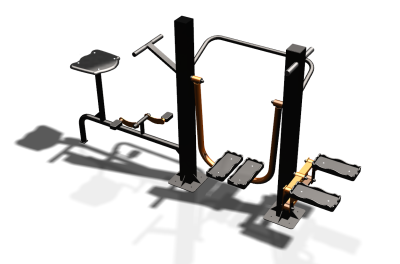 Уличный тренажер "Вело Шагомер Степпер" УТ334 в Луганске