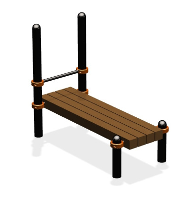 Спортивный комплекс воркаут ВС-62 в Луганске