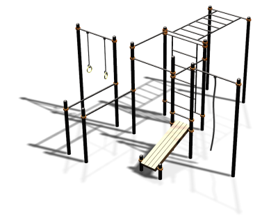 Спортивный комплекс воркаут ВС-68 в Луганске