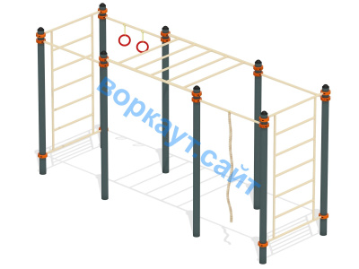 Воркаут комплекс гимнастический  ВС-24 в Луганске