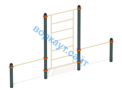 Шведская стенка с перекладинами ВС-13 в Луганске