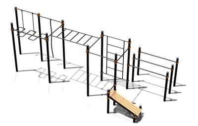 Спортивный комплекс воркаут ВС-77 в Луганске