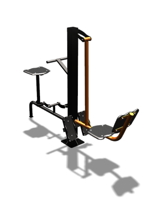 Уличный тренажер "Жим ногами Вело" УТ330 в Луганске