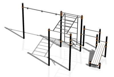 Спортивный комплекс воркаут ВС-87 в Луганске
