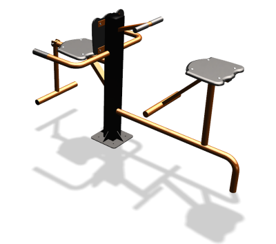 Уличный тренажер "Флекс Твистер сидя" УТ343 в Луганске