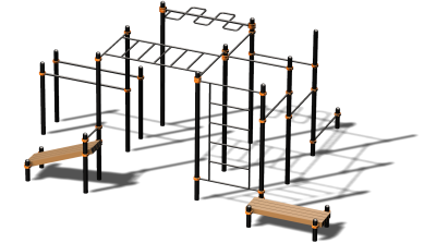 Спортивный комплекс воркаут ВС-141 в Луганске
