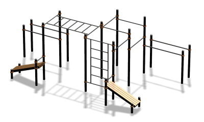 Спортивный комплекс воркаут ВС-100 в Луганске