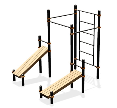 Спортивный комплекс воркаут ВС-42 в Луганске