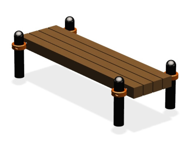 Воркаут скамья ВС-38 в Луганске