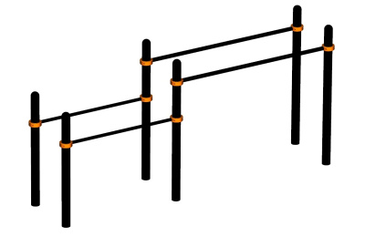Брусья разновысокие ВС-15 в Луганске