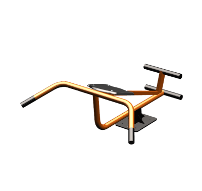 Уличный тренажер "Гиперэкстензия" УТ 108 в Луганске