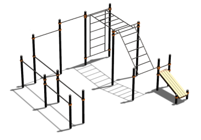 Спортивный комплекс воркаут ВС-146 в Луганске