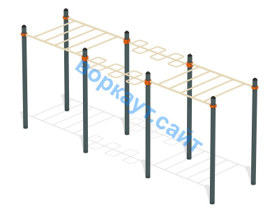 Воркаут комплекс рукоходов ВС-22 в Луганске