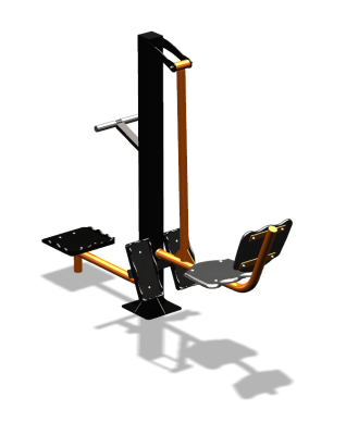 Уличный тренажер "Жим ногами Твистер" УТ305 в Луганске