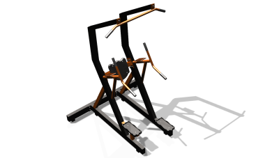 Силовой уличный тренажер  "Комбинированный станок"  УТ416 в Луганске