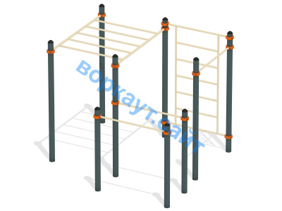 Спортивный комплекс воркаут ВС-48 в Луганске