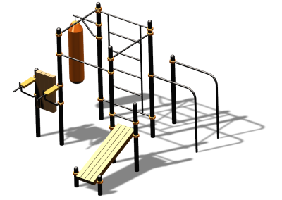 Спортивный комплекс воркаут ВС-93 в Луганске