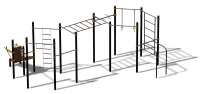 Спортивный комплекс воркаут ВС-86 в Луганске